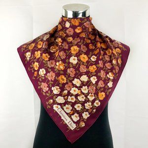 Vintage 90's  Scarf - Warm Autumn Colors